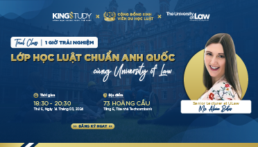 Trial class: 1 giờ trải nghiệm lớp học Luật chuẩn Anh Quốc (Ulaw)