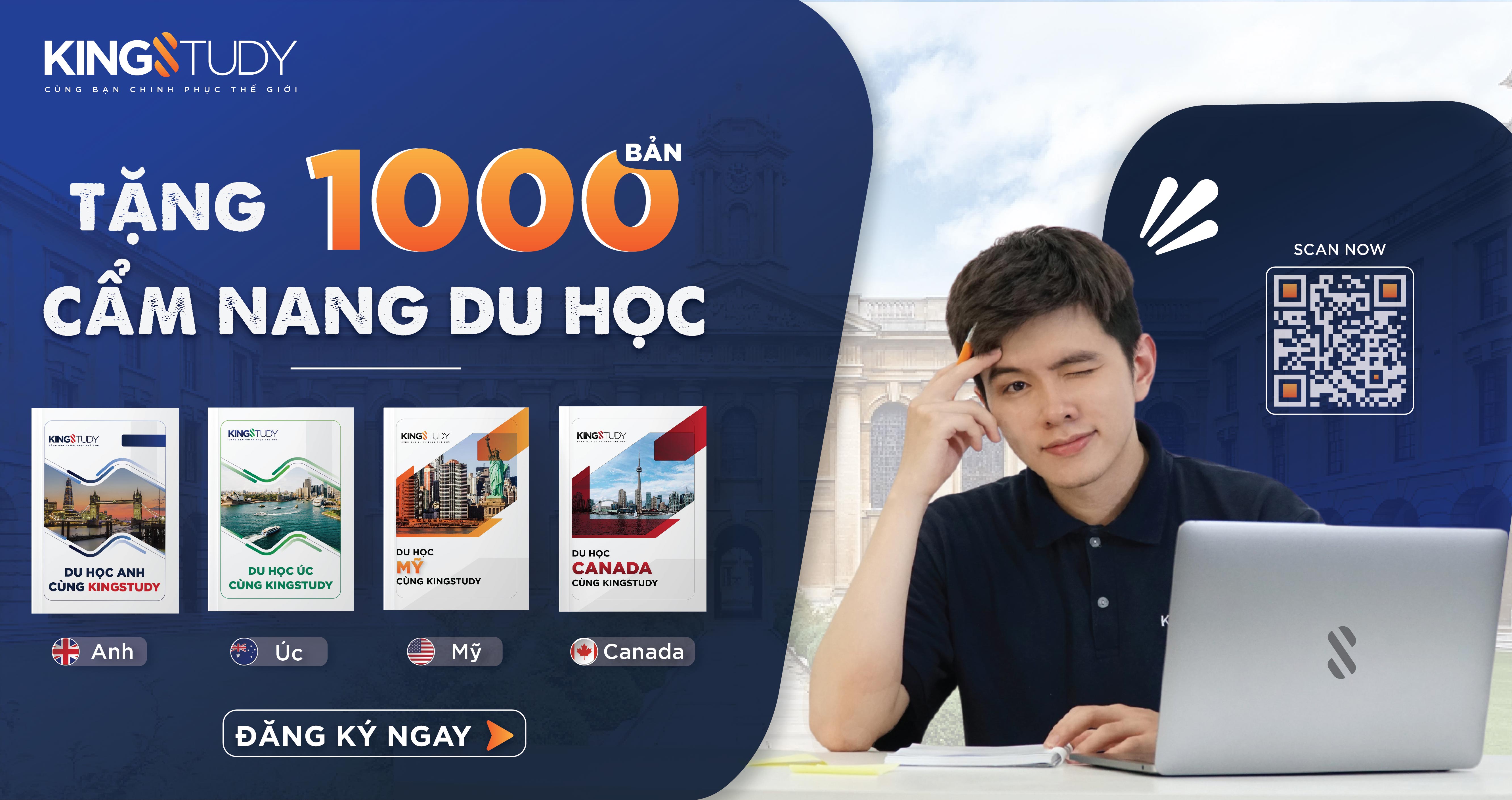 TẶNG MIỄN PHÍ TRỌN BỘ CẨM NANG DU HỌC 4 NƯỚC: ANH, ÚC, MỸ, CANADA