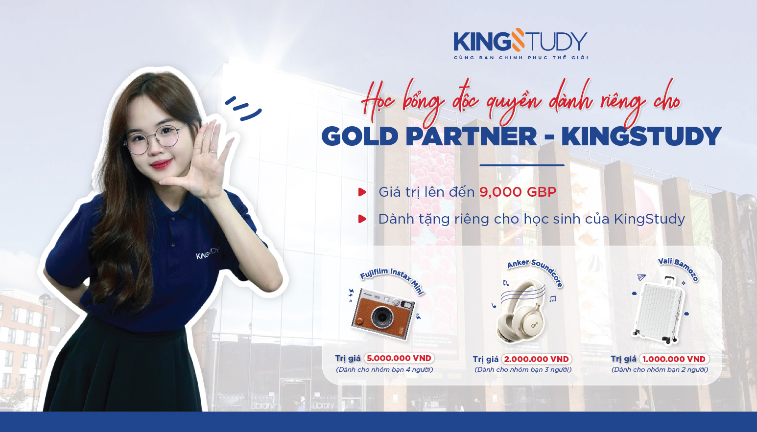 ONCAMPUS Aston tung học bổng độc quyền dành riêng cho Gold Partner - KingStudy