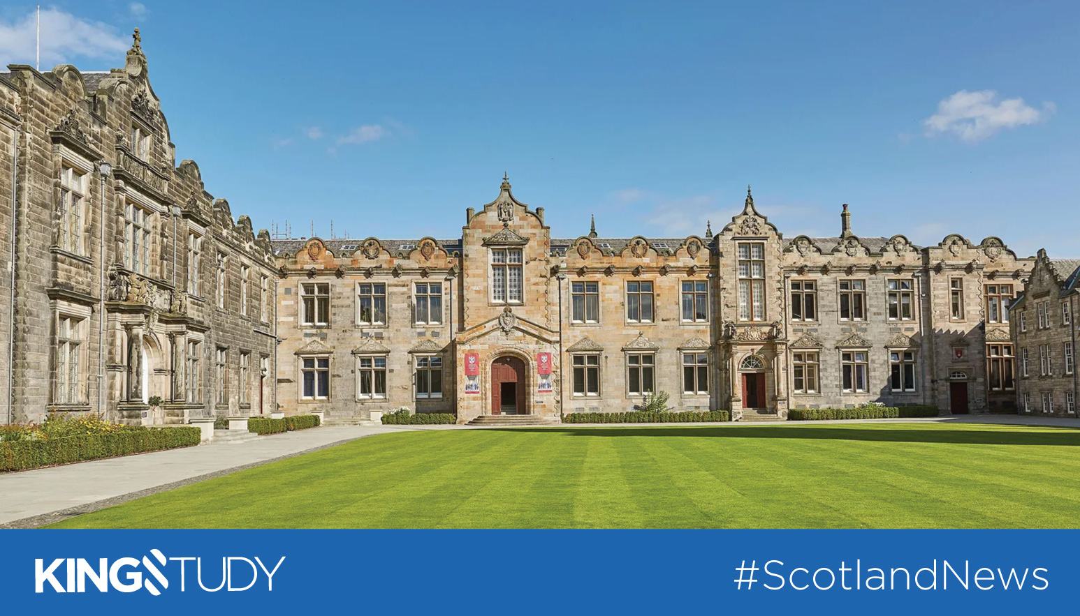 Soán ngôi Oxford và Cambridge, University of St Andrews trở thành đại học Top 1 tại UK
