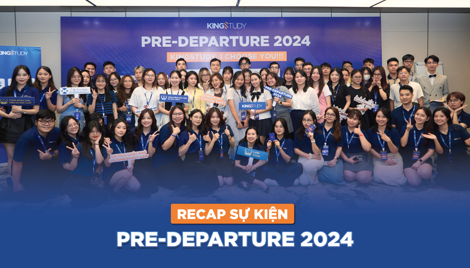 Recap Pre-Departure 2024: KingStudy, I choose you